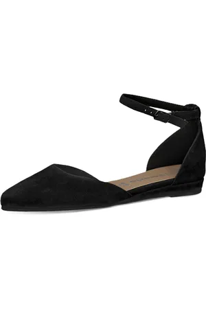 Tamaris Riemchen-Ballerinas, Leder, für Damen, , 39