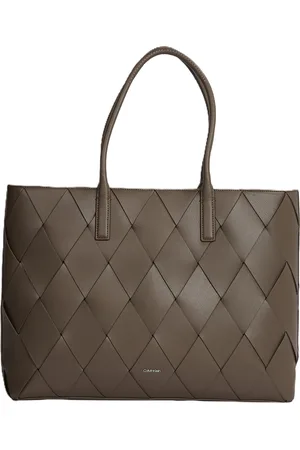Calvin Klein Shopper, Kunstleder, Emblem, für Damen
