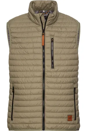 Camel Active Steppweste, Stehkragen, für Herren, , 52
