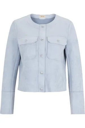 Cartoon Kastenjacke, Brusttaschen, für Damen, , 44