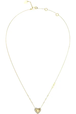 Guess Damen Kette mit Anhänger, Edelstahl