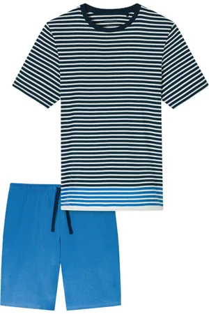 Schiesser Casual Nightwear Shorty, Bio-Baumwolle, für Herren, , 52