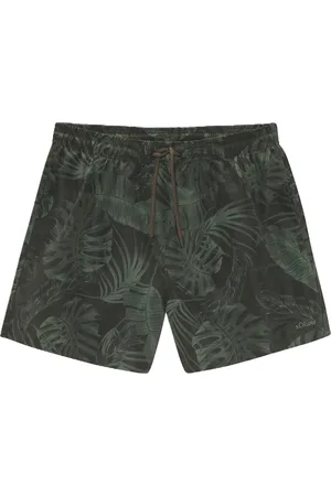 QS by s.Oliver Badehose, Gummibund, floral, für Herren, , XXL