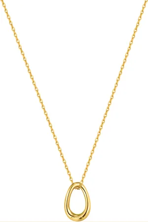 ANIA HAIE Damen Kette mit Anhänger, 925er Silber