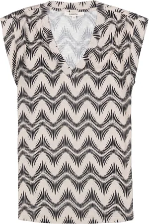 Garcia Shirt, V-Ausschnitt, für Damen, , XS