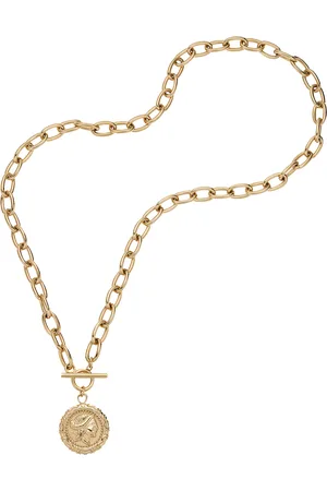Noelani Damen Kette mit Anhänger "Greek Coin 2030643", Edelstahl
