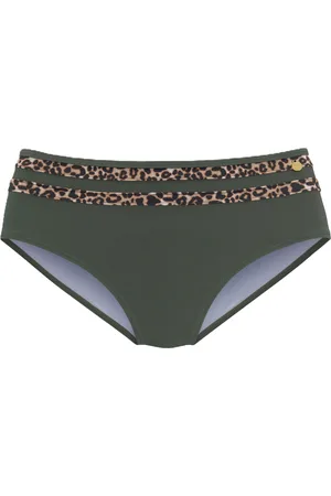 Lascana Mix-Kini Bikini- Basic-Slip, High Waist, für Damen, , 44