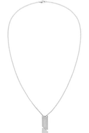 Calvin Klein Herren Kette mit Anhänger, Edelstahl