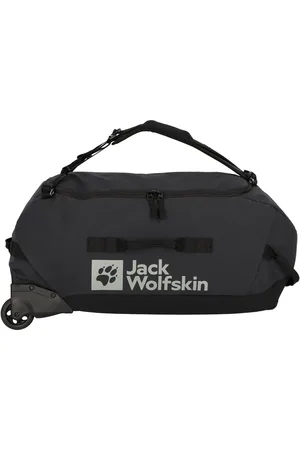 Jack Wolfskin 2-Rollen-Reisetasche, Rucksackfunktion, Rückenpolsterung