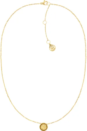 Tommy Hilfiger Damen Ankerkette mit Anhänger "Crystal Family 2780569", Edelstahl