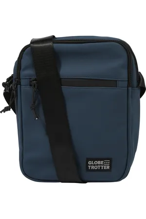 Globetrotter Schultertasche, unifarben, Logo-Patch, für Damen