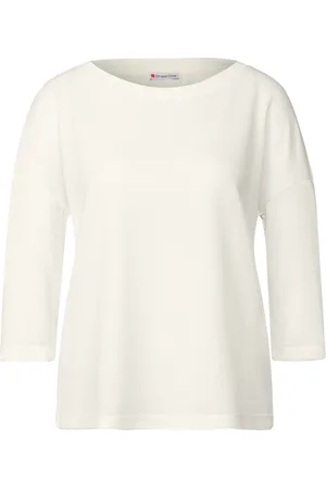 Street one Shirt, U-Boot-Ausschnitt, 3/4-Arm, für Damen, , 38