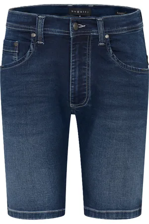 Bugatti Jeans-Bermuda, 5-Pocket, für Herren, , 54