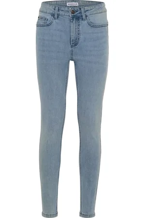 Manguun Jeans, 5-Pocket, Slim Fit, für Damen, , 31/32