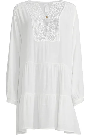 Manguun Strandkleid, Volants, Häkel-Spitze, für Damen, , OneSize