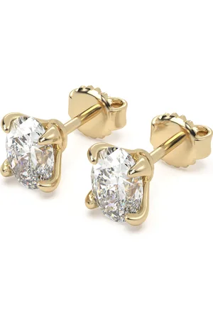 Pukka Berlin Damen Ohrstecker, 585er mit 2 Lab Grown Diamanten, zus. ca. 1,00 Karat
