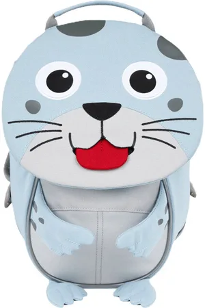 Affenzahn Kindergartenrucksack "Großer Freund Robbe", Ziehzunge, Reflektoren, für Kinder