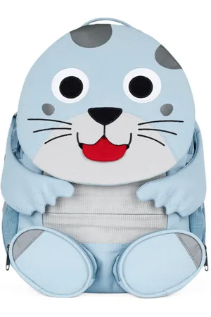 Affenzahn Kindergartenrucksack "Großer Freund Robbe", Namensschild, Reflektoren, für Kinder