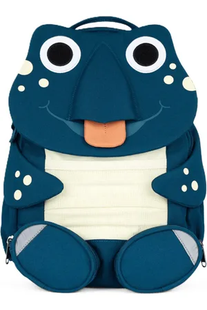 Affenzahn Kindergartenrucksack "Schildkröte", Ziehzunge, Reflektoren, für Kinder