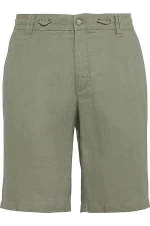Dunmore Leinenbermudas, Gesäßtaschen, für Herren, , 32