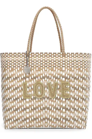 Emily & Noah Shopper "Edda", Bast-Optik, für Damen
