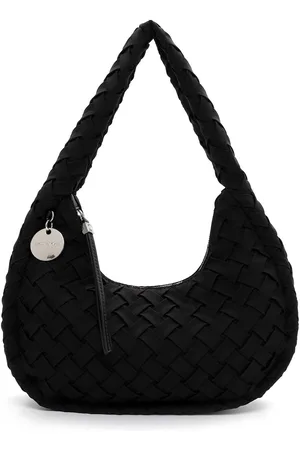 Emily & Noah Schultertasche "Erna", Flecht-Optik, Reißverschluss, für Damen
