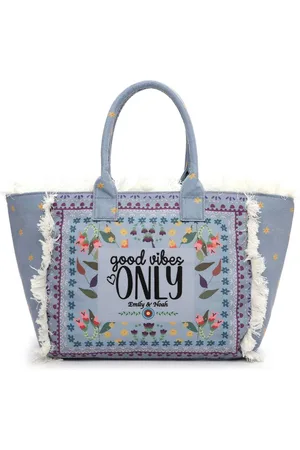 Emily & Noah Shopper "Elea", Fransen, Mustermix, für Damen