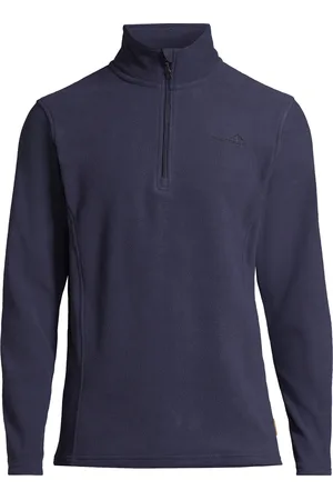 Moorhead Fleeceshirt "Joel", Stehkragen, Logo-Stickerei, für Herren, , 52