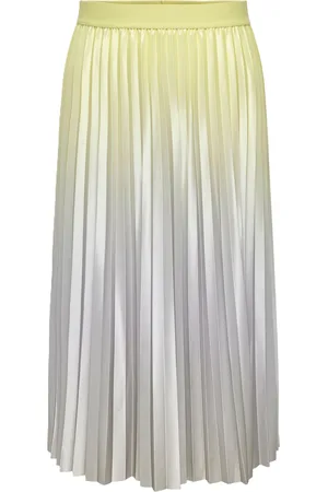 ONLY Faltenrock, Gummibund, 7/8-lang, für Damen, , 46/48