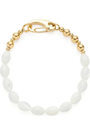 Leonardo Damen Armband "Patsy", Edelstahl mit Muschelperlen