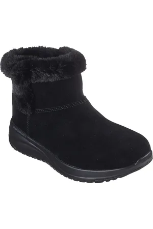 Skechers ® Winterstiefeletten, Leder, gefüttert, für Damen, , 40