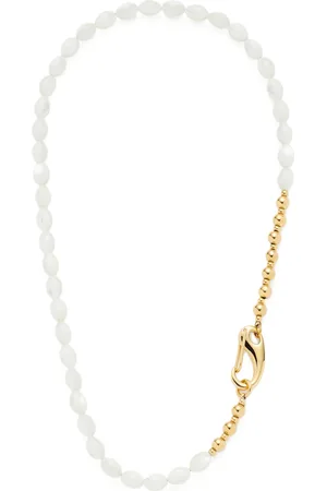 Leonardo Damen Kette, Edelstahl mit Muschelperlen