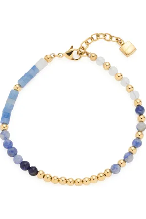 Leonardo Damen Armband "Belinda", Edelstahl mit Jade, Aventurin und Sodalith