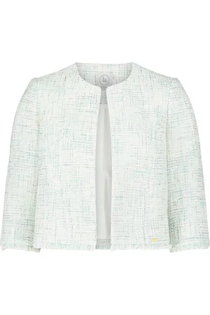 Betty & Co Kastenjacke, 3/4-Arm, Fransen, für Damen, , 38