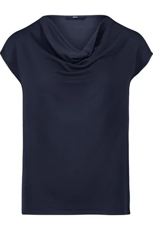 Zero T-Shirt, Wasserfall-Ausschnitt, für Damen, , 40