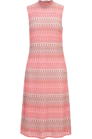 Cartoon Sommerkleid, Stehkragen, für Damen, , 40