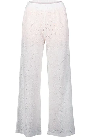 Zero Stoffhose, Lochstickerei, für Damen, , 44