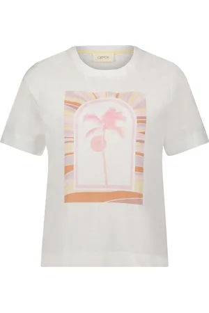 Cartoon T-Shirt, Baumwolle, für Damen, , 42