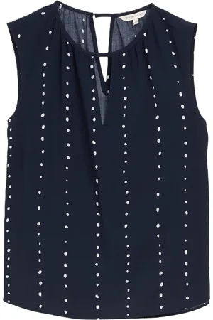 TOM TAILOR Blusentop, Schlüsselloch-Ausschnitt, für Damen, , 44