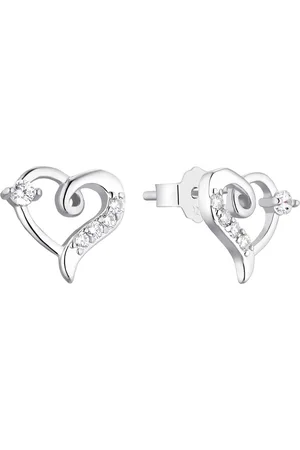 Amor Damen Ohrstecker "Herz", 925er
