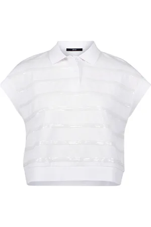 Zero Poloshirt, Pailletten, für Damen, , 34