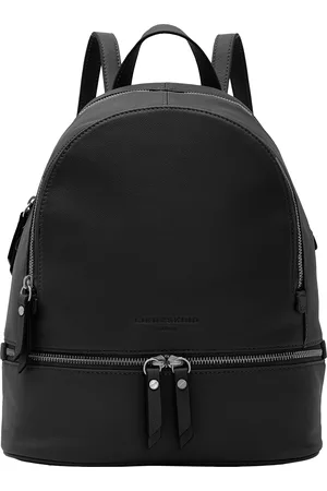 liebeskind Rucksack "Alita", Logoprägung, Leder, uni, für Damen