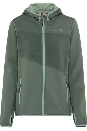 Moorhead Sweatjacke, Stehkragen, Kapuze, für Damen, , 48
