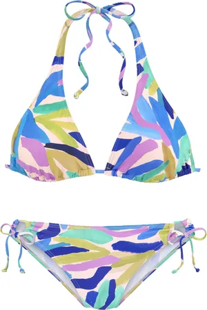 QS by s.Oliver Brush Neckholder-Bikini, herausnehmbare Softcups, für Damen, , 36C/D
