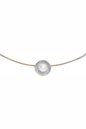 Yvette Ries Damen Collier, 925er Silber