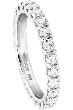 Moncara Damen Ring, 585er Gold mit 23 Diamanten, zus. ca. 2,00 Karat