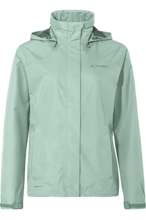 Vaude Regenjacke, blickdicht, Stehkragen, für Damen, , 40