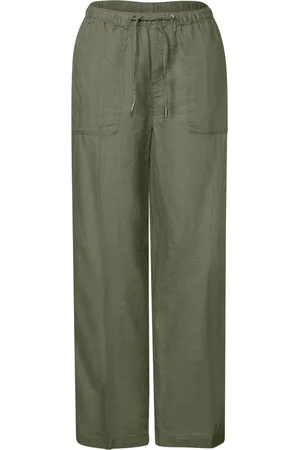 Street one Leinenhose, seitliche Eingrifftaschen, für Damen, , 44/30
