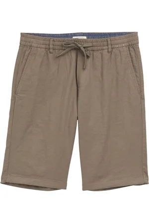 TOM TAILOR Stoff-Bermudas, Leinenanteil, für Herren, , S