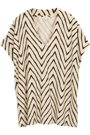 TOM TAILOR T-Shirt, V-Ausschnitt, für Damen, , 46